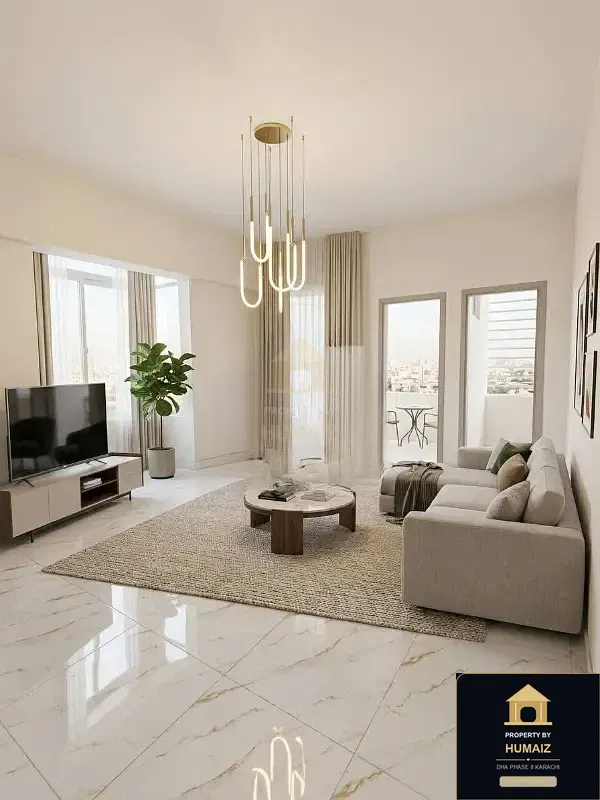 3-Bedroom Luxury Apartment (3 Bath, Suite 50) on Al-Murtaza Commercial For Sale in DHA Phase 8 Karachi — Photograph 3