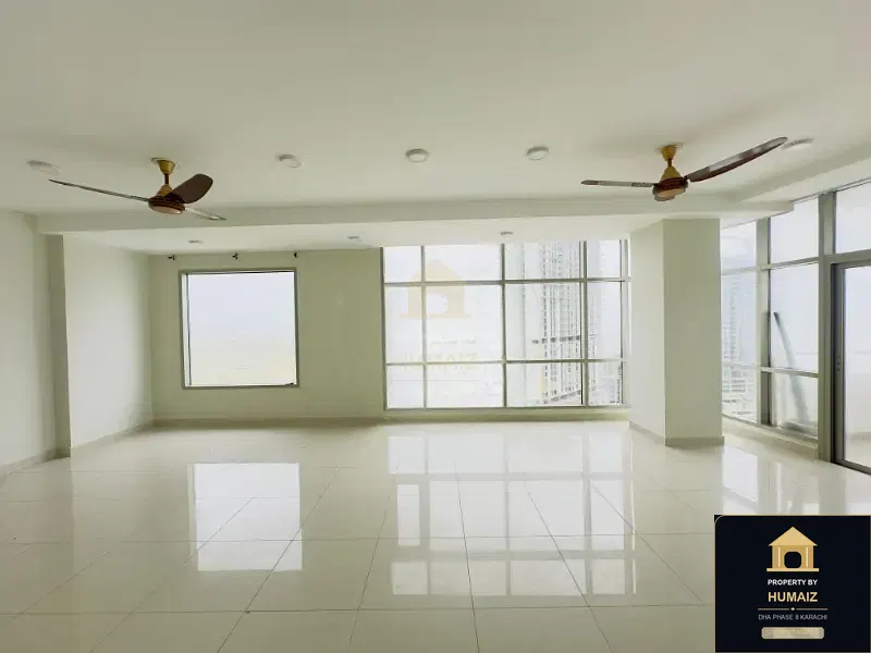 3-Bedroom Luxury Apartment (Sea Facing, 5 Bath, Suite 3) at Pearl Towers For Rent in DHA Phase 8 Karachi — Property by Humaiz Architectural Asset