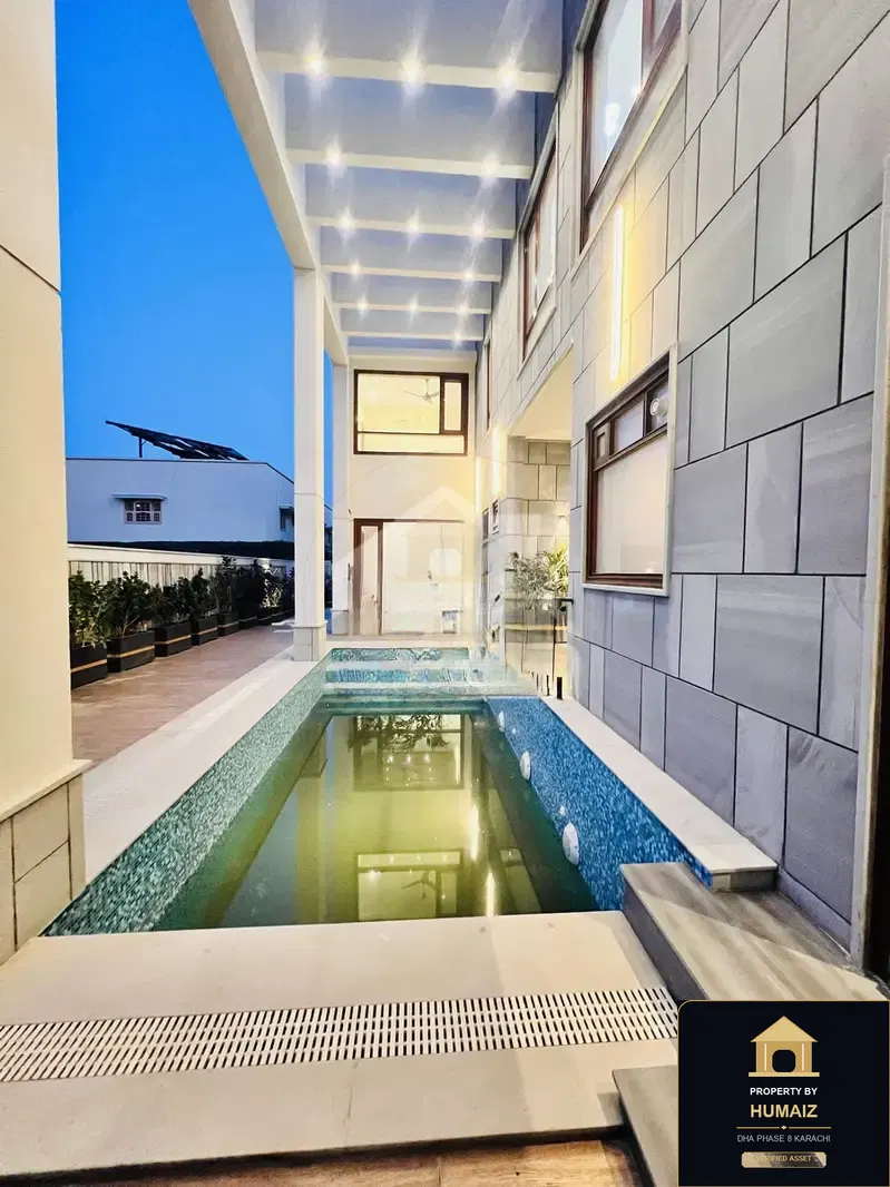 1,000 Sq. Yd. 6-Bedroom Luxury Villa (Private Pool, 6 Bath, Residence 13) in DHA Phase 8 For Sale in DHA Phase 8 Karachi — Photograph 3