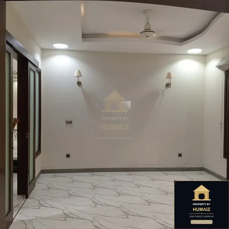 3-Bedroom Upper/Lower Portion (Brand New, 4 Bath, Unit 1) in Khayaban-e-Sahil For Rent in DHA Phase 8 Karachi — Property by Humaiz Architectural Asset