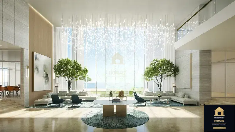 1-Bedroom Luxury Apartment (Sea Facing, 2 Bath, Suite 1) at Panorama For Sale in DHA Phase 8 Karachi — Photograph 2