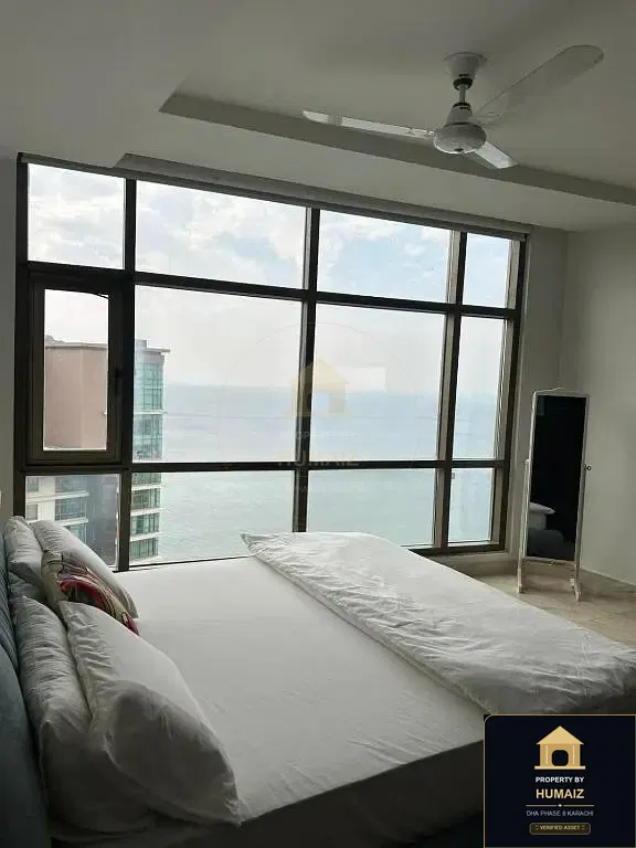 2-Bedroom Luxury Apartment (Private Pool, 2 Bath, Suite 19) at Pearl Towers For Rent in DHA Phase 8 Karachi — Property by Humaiz Architectural Asset