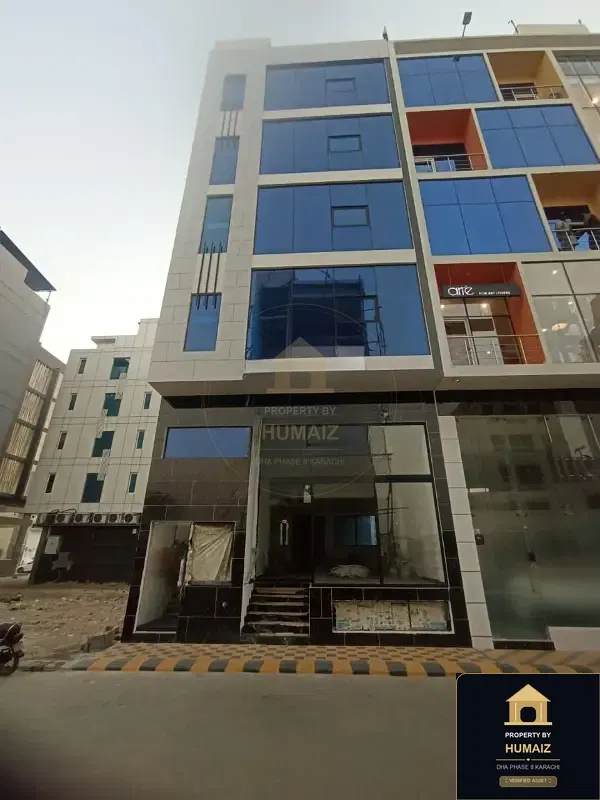 100 Sq. Yd. Commercial Building (Basement, 4 Bath, Unit 1) on Zulfiqar Commercial For Sale in DHA Phase 8 Karachi — Photograph 2