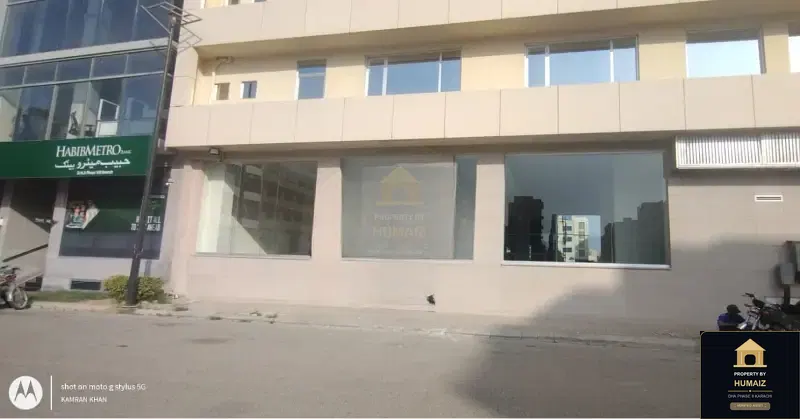 306 Sq. Yd. Commercial Retail Shop on Zulfiqar Commercial For Rent in DHA Phase 8 Karachi — Photograph 3