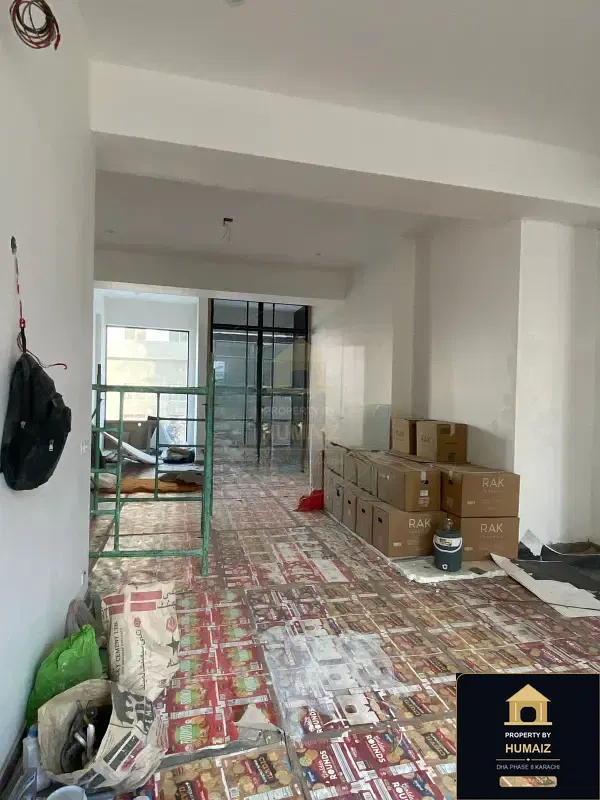 222 Sq. Yd. Commercial Retail Shop (Basement, 4 Bath, Unit 1) on Al-Murtaza Commercial For Rent in DHA Phase 8 Karachi — Photograph 9