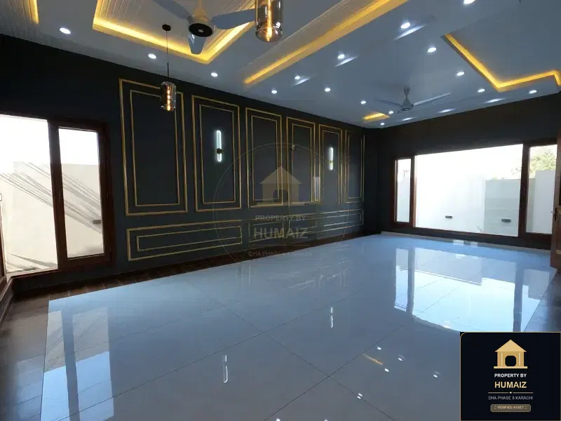 500 Sq. Yd. 5-Bedroom Luxury Villa (Private Pool, 6 Bath, Residence 1) in Zone A For Sale in DHA Phase 8 Karachi — Photograph 11