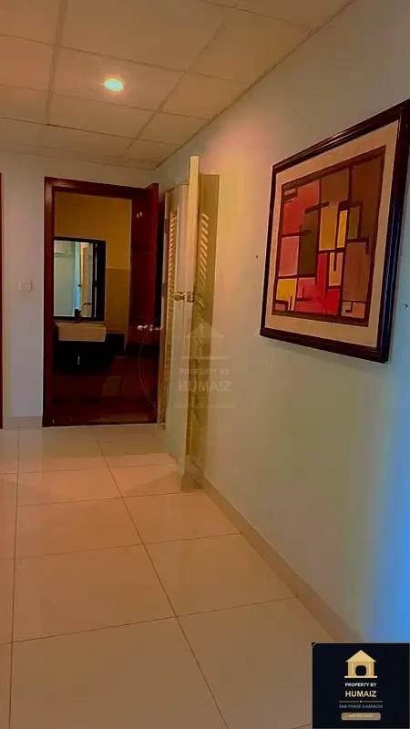 2-Bedroom Luxury Apartment (Sea Facing, 2 Bath, Suite 8) at Reef Towers For Rent in DHA Phase 8 Karachi — Photograph 7