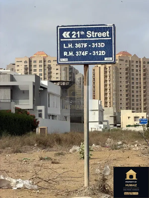 500 Sq. Yd. Residential Plot (Parcel 7) at Creek Vistas For Sale in DHA Phase 8 Karachi — Photograph 2