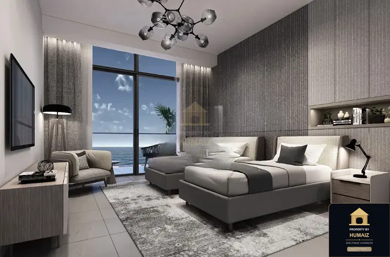 3-Bedroom Luxury Apartment (Sea Facing, 5 Bath, Suite 39) at HMR Waterfront For Sale in DHA Phase 8 Karachi — Photograph 6