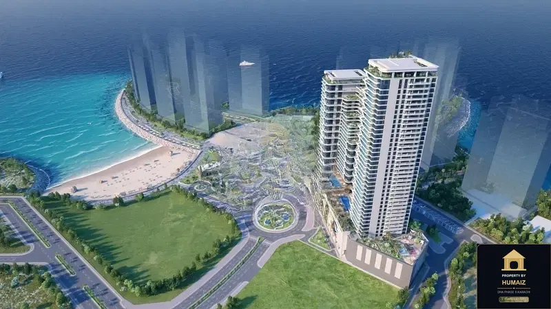 1-Bedroom Luxury Apartment (1 Bath, Suite 66) at HMR Waterfront For Sale in DHA Phase 8 Karachi — Photograph 14