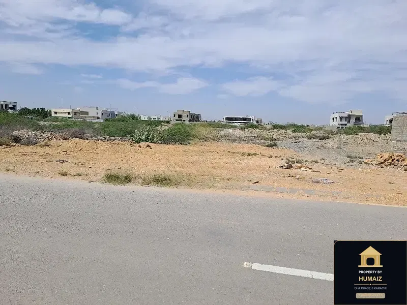2,000 Sq. Yd. Residential Plot (Parcel 7) in Khayaban-e-Faisal For Sale in DHA Phase 8 Karachi — Property by Humaiz Architectural Asset