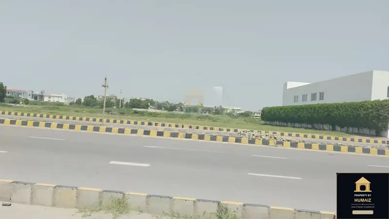 500 Sq. Yd. Residential Plot (West Open, Parcel 6) in Khayaban-e-Tipu Sultan For Sale in DHA Phase 8 Karachi — Photograph 3