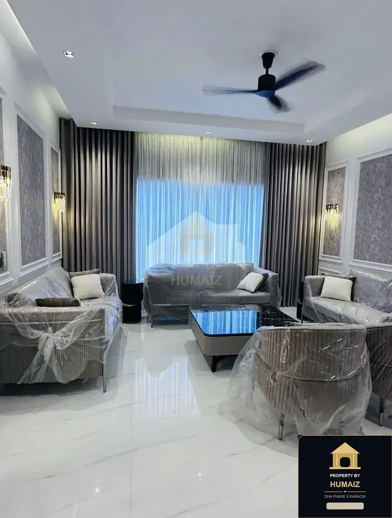 500 Sq. Yd. 6-Bedroom Luxury Villa (Basement, 6 Bath, Residence 163) in DHA Phase 8 For Sale in DHA Phase 8 Karachi — Photograph 6