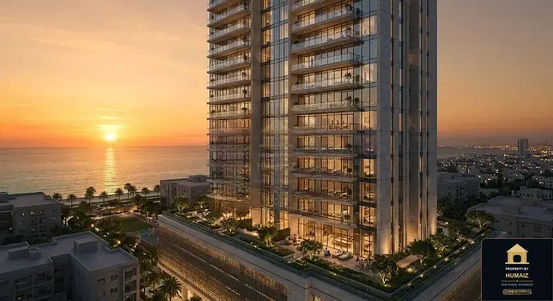3-Bedroom Luxury Apartment (Private Pool, 3 Bath, Suite 40) at The Views For Sale in DHA Phase 8 Karachi — Photograph 2
