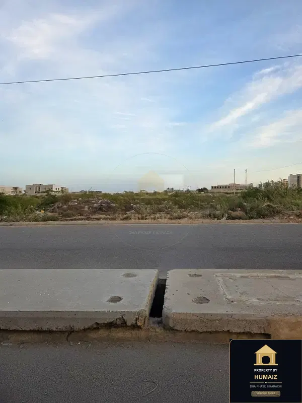 500 Sq. Yd. Residential Plot (Corner, Parcel 3) in Khayaban-e-Sahil For Sale in DHA Phase 8 Karachi — Photograph 2