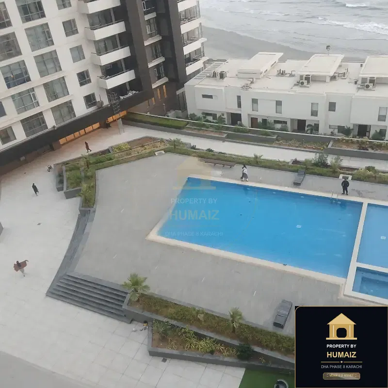 3-Bedroom Luxury Apartment (Private Pool, 5 Bath, Suite 24) at Pearl Towers For Sale in DHA Phase 8 Karachi — Property by Humaiz Architectural Asset