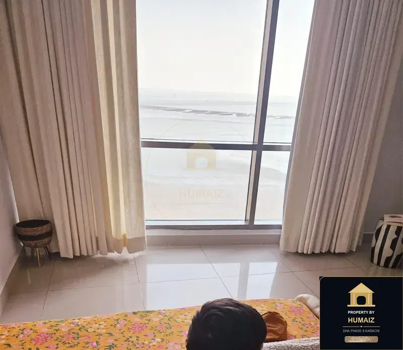 3-Bedroom Luxury Apartment (Sea Facing, Suite 14) at Reef Towers For Rent in DHA Phase 8 Karachi — Photograph 2