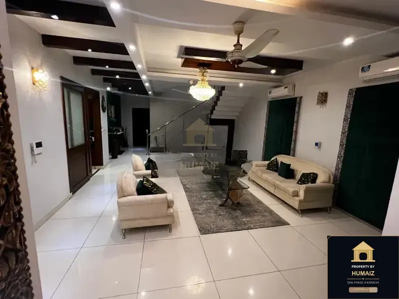 500 Sq. Yd. 6-Bedroom Luxury Villa on Khayaban-e-Tariq For Sale in DHA Phase 8 Karachi — Photograph 34