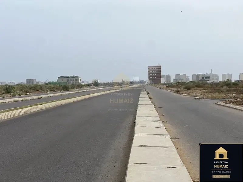 1,000 Sq. Yd. Residential Plot (West Open, Parcel 13) in Zone E For Sale in DHA Phase 8 Karachi — Photograph 3