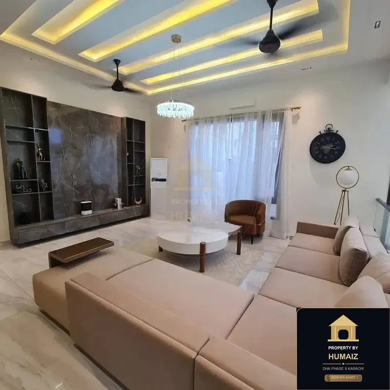 500 Sq. Yd. 5-Bedroom Luxury Villa (Private Pool, 6 Bath, Residence 1) in Khayaban-e-Sahil For Sale in DHA Phase 8 Karachi — Photograph 2