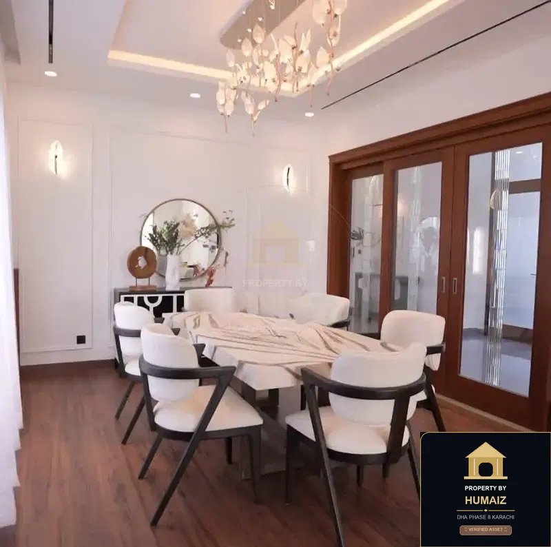 500 Sq. Yd. 5-Bedroom Luxury Villa (West Open, 6 Bath, Residence 1) in Zone B For Sale in DHA Phase 8 Karachi — Photograph 3