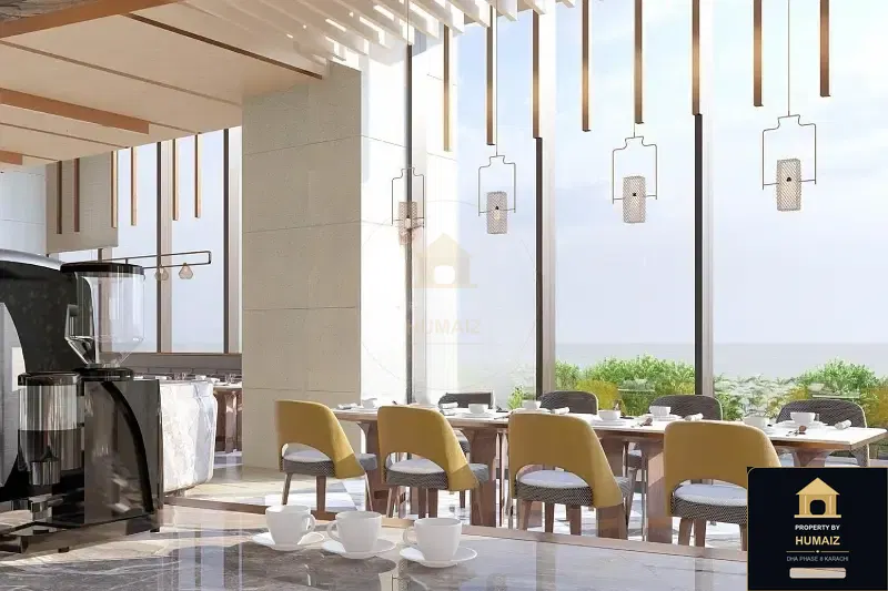 2-Bedroom Luxury Apartment (Sea Facing, 2 Bath, Suite 60) at HMR Waterfront For Sale in DHA Phase 8 Karachi — Photograph 11
