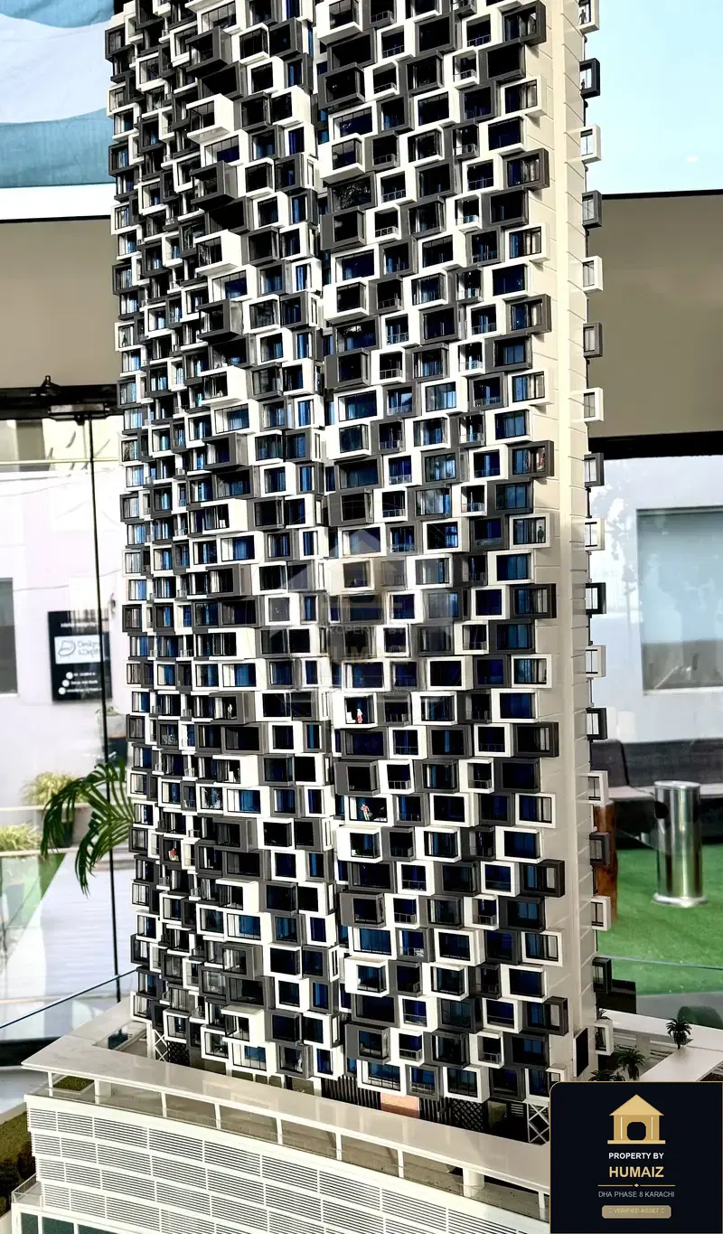 2-Bedroom Luxury Apartment (Private Pool, 2 Bath, Suite 4) at HMR Waterfront For Sale in DHA Phase 8 Karachi — Photograph 9