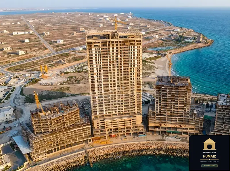 3-Bedroom Luxury Apartment (Sea Facing, 3 Bath, Suite 47) at HMR Waterfront For Sale in DHA Phase 8 Karachi — Photograph 2