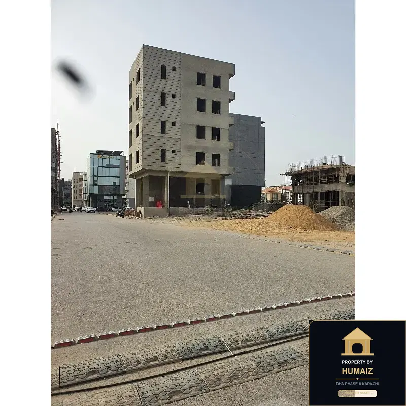 100 Sq. Yd. Commercial Retail Shop in Khayaban-e-Shaheen For Rent in DHA Phase 8 Karachi — Property by Humaiz Architectural Asset