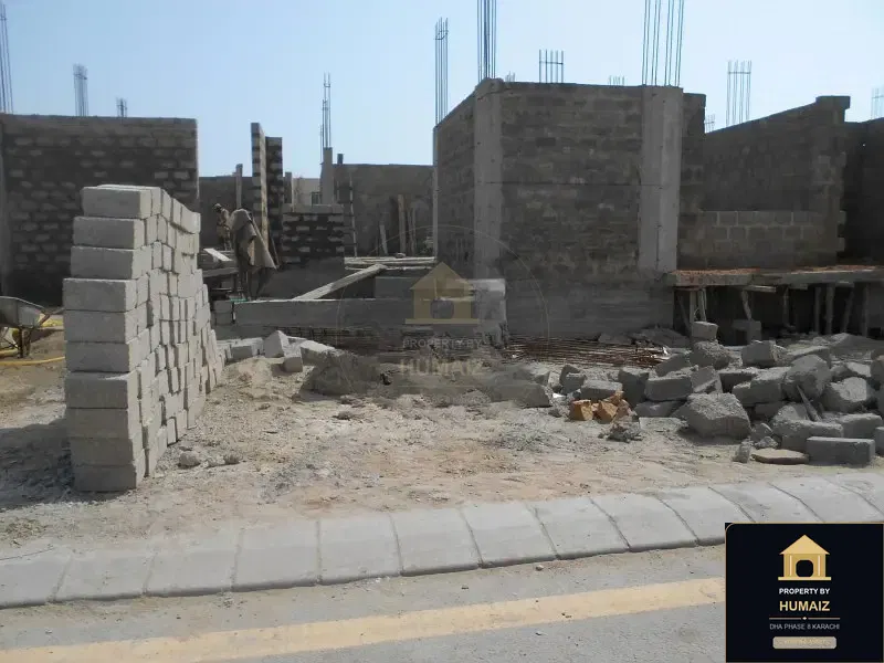 1,000 Sq. Yd. Residential Plot (Parcel 54) in Zone A For Sale in DHA Phase 8 Karachi — Property by Humaiz Architectural Asset