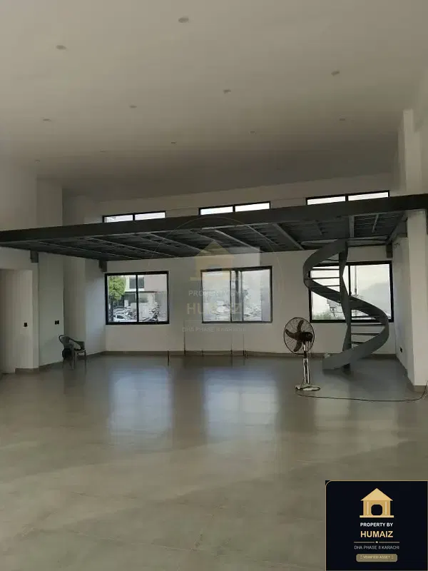 183 Sq. Yd. Commercial Retail Shop (Basement, Unit 2) on Al-Murtaza Commercial For Rent in DHA Phase 8 Karachi — Photograph 3