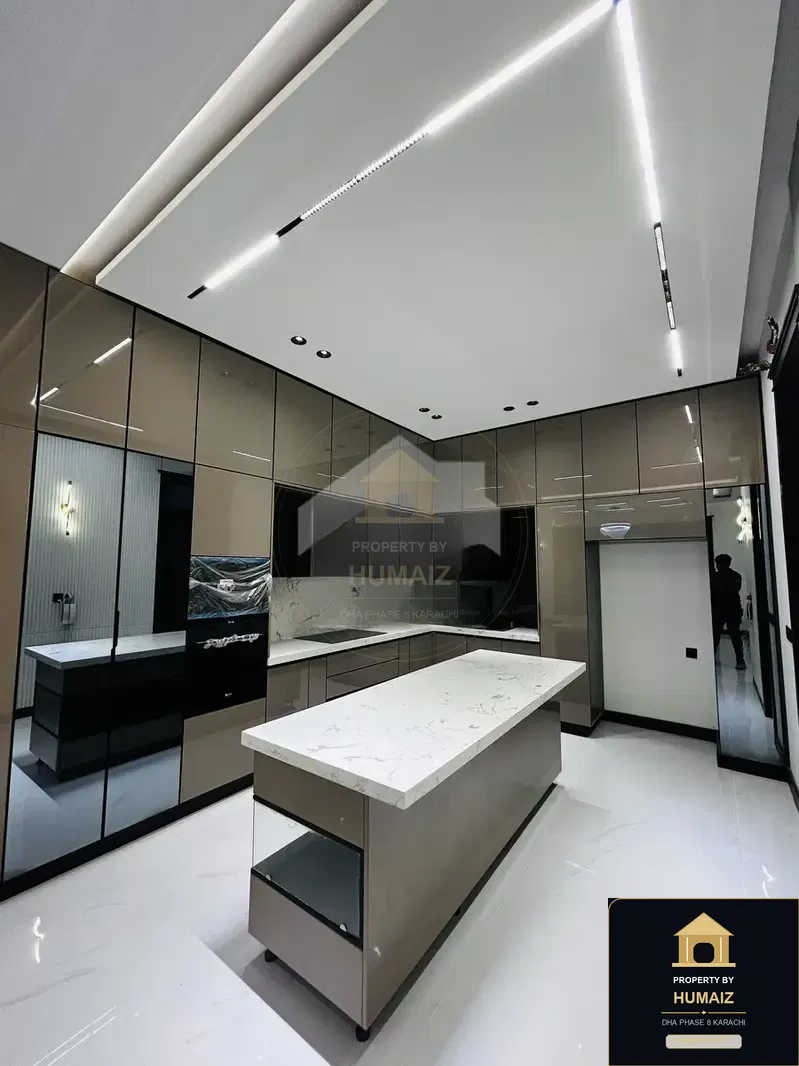 500 Sq. Yd. 5-Bedroom Luxury Villa (Basement, 6 Bath, Residence 3) in Zone A For Rent in DHA Phase 8 Karachi — Property by Humaiz Architectural Asset