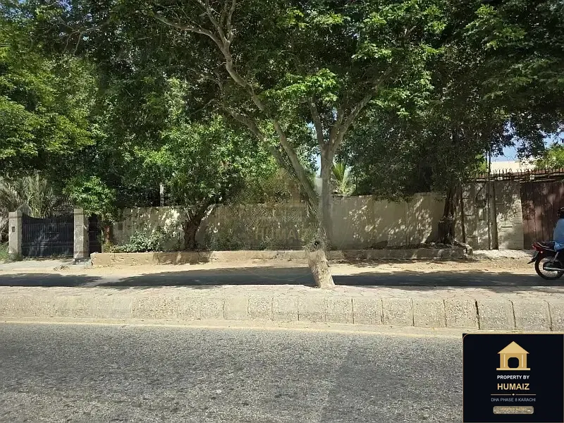 1,000 Sq. Yd. Residential Plot (Parcel 49) in Zone A For Sale in DHA Phase 8 Karachi — Property by Humaiz Architectural Asset