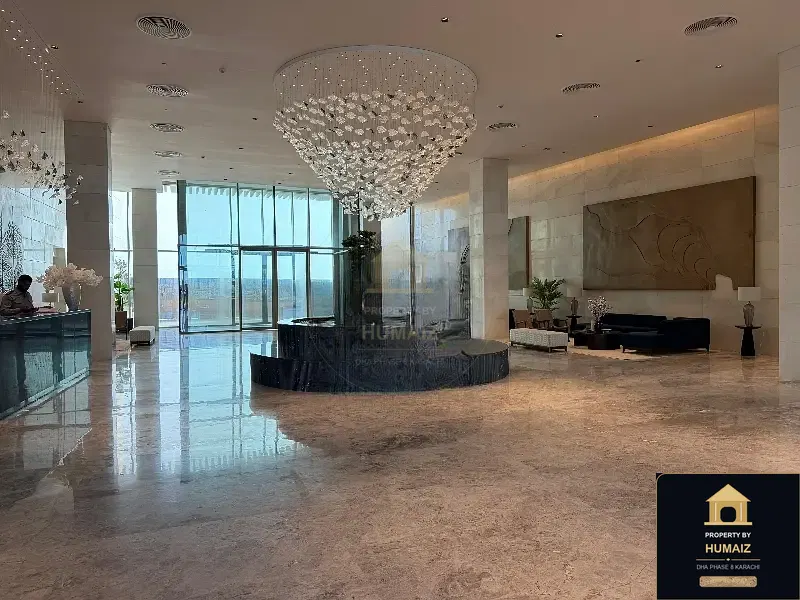 1-Bedroom Luxury Apartment (Sea Facing, 2 Bath, Suite 37) at HMR Waterfront For Sale in DHA Phase 8 Karachi — Photograph 5