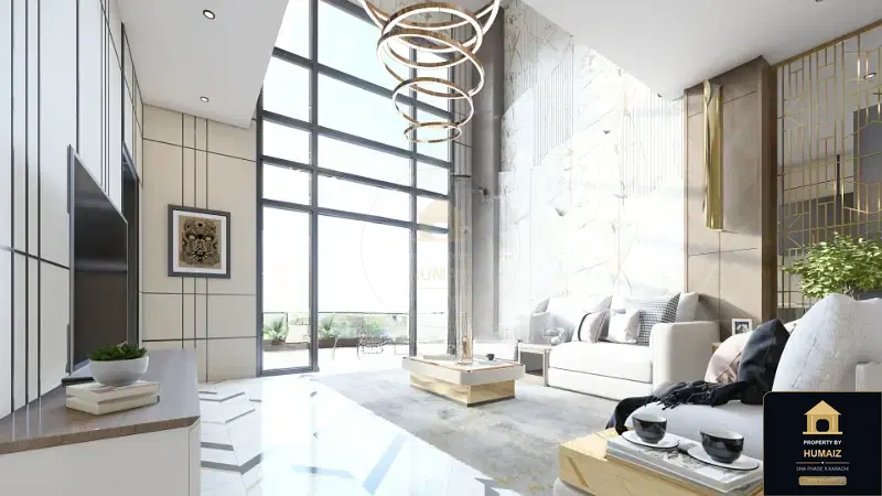 5-Bed Luxury Penthouse (Sea Facing, 5 Bath, Suite 1) at HMR Waterfront For Sale in DHA Phase 8 Karachi — Photograph 6