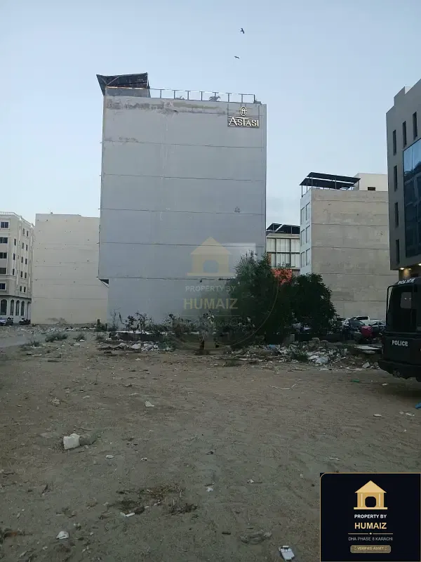 400 Sq. Yd. Commercial Plot on Zulfiqar Commercial For Sale in DHA Phase 8 Karachi — Property by Humaiz Architectural Asset