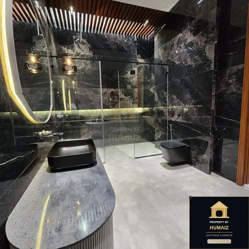 1,000 Sq. Yd. 6-Bedroom Luxury Villa (Private Pool, 6 Bath, Residence 1) in Zone B For Sale in DHA Phase 8 Karachi — Photograph 5