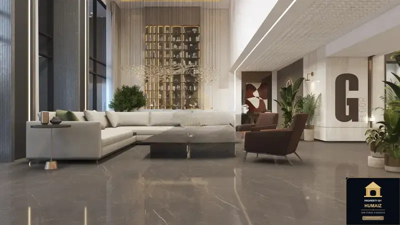 2-Bedroom Luxury Apartment (2 Bath, Suite 66) at HMR Waterfront For Sale in DHA Phase 8 Karachi — Photograph 13