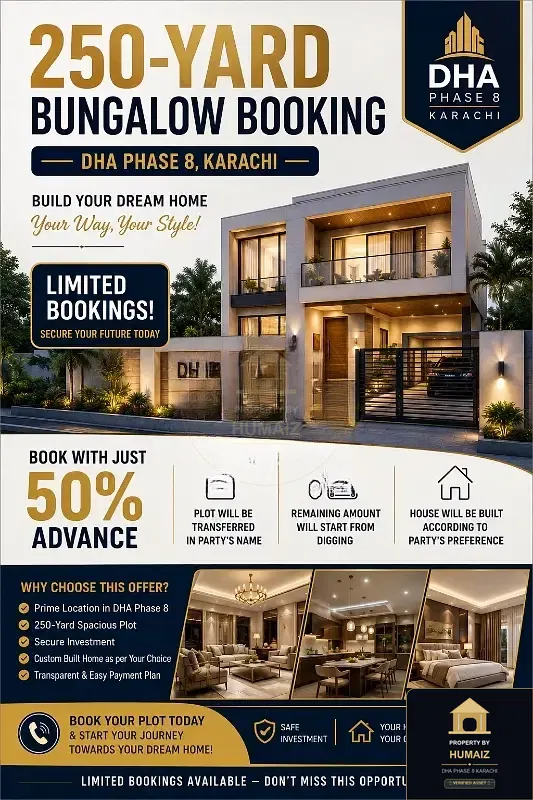 250 Sq. Yd. 4-Bedroom Luxury Villa (4 Bath, Residence 3) in DHA Phase 8 For Sale in DHA Phase 8 Karachi — Photograph 3
