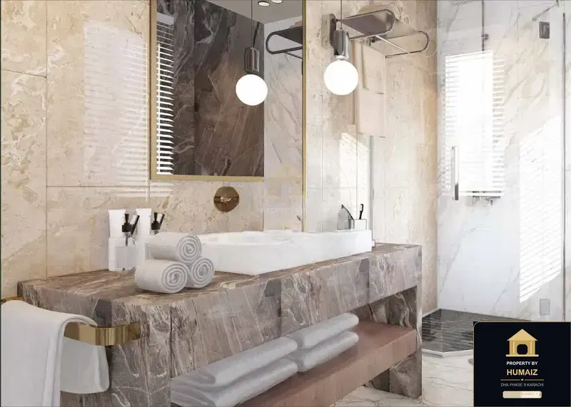 4-Bedroom Luxury Apartment (Sea Facing, 4 Bath, Suite 1) at HMR Waterfront For Sale in DHA Phase 8 Karachi — Photograph 4
