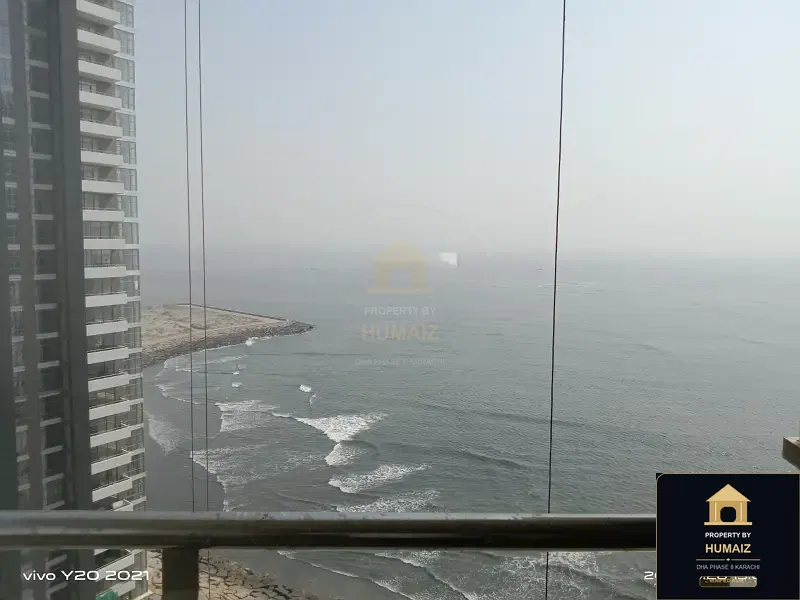 3-Bedroom Luxury Apartment (Sea Facing, 3 Bath, Suite 2) at Pearl Towers For Rent in DHA Phase 8 Karachi — Photograph 3