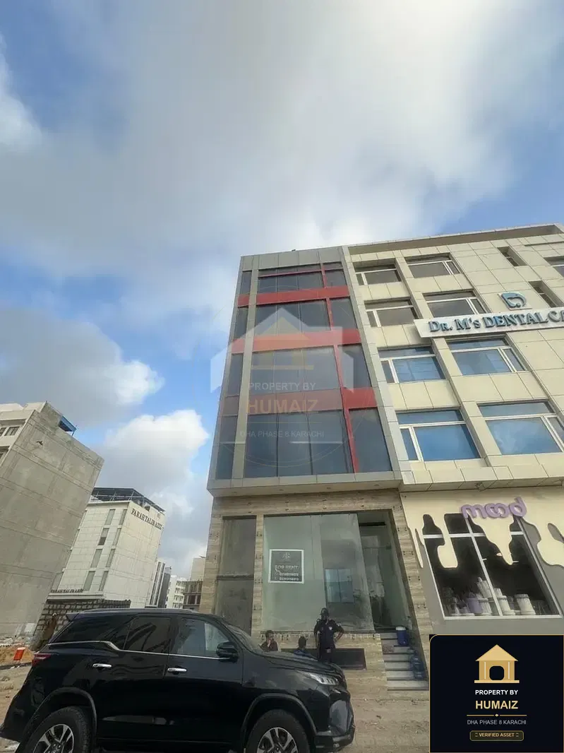100 Sq. Yd. Commercial Building (Unit 14) on Al-Murtaza Commercial For Rent in DHA Phase 8 Karachi — Photograph 2