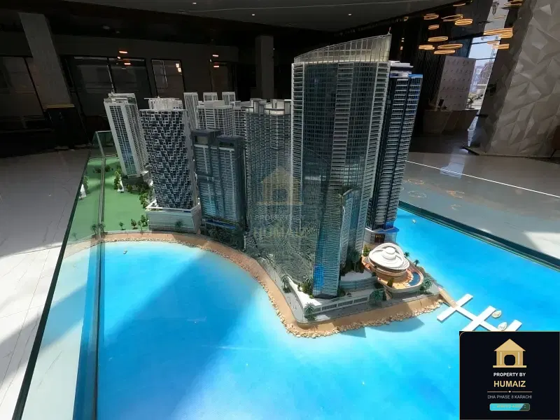 Luxury High-Rise Residence at HMR Waterfront For Sale in DHA Phase 8 Karachi — Photograph 12