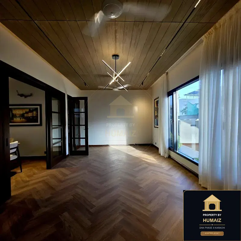 500 Sq. Yd. 6-Bedroom Luxury Villa (Basement, 7 Bath, Residence 10) in Zone A For Sale in DHA Phase 8 Karachi — Property by Humaiz Architectural Asset