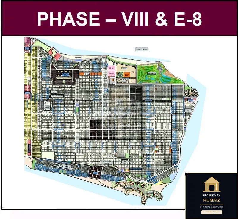 2,000 Sq. Yd. Residential Plot (Parcel 5) on Khayaban-e-Ghalib For Sale in DHA Phase 8 Karachi — Property by Humaiz Architectural Asset