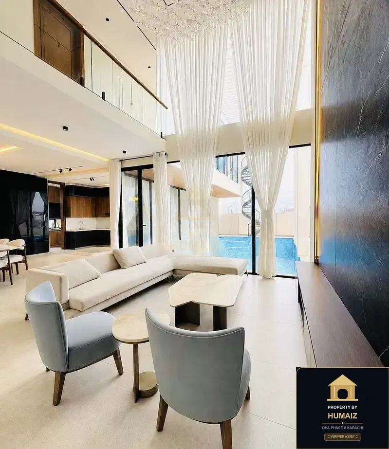 500 Sq. Yd. 5-Bedroom Luxury Villa (Brand New, 5 Bath, Residence 81) in DHA Phase 8 For Sale in DHA Phase 8 Karachi — Photograph 4