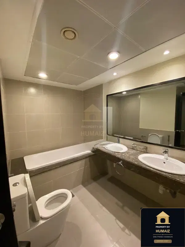 2-Bedroom Luxury Apartment (Sea Facing, 2 Bath, Suite 9) at Coral Towers For Rent in DHA Phase 8 Karachi — Photograph 9