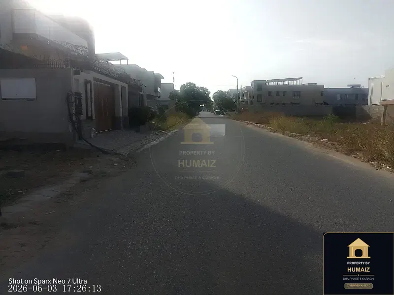 500 Sq. Yd. Residential Plot (West Open, Parcel 9) in Zone B For Sale in DHA Phase 8 Karachi — Photograph 3