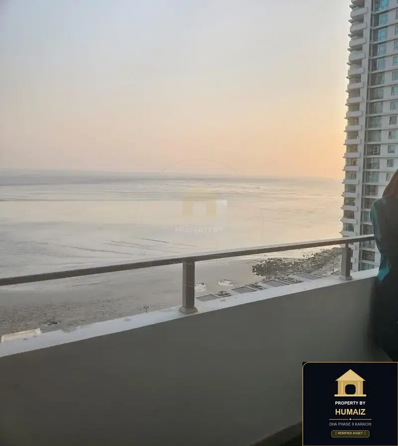 3-Bedroom Luxury Apartment (Sea Facing, Suite 14) at Reef Towers For Rent in DHA Phase 8 Karachi — Property by Humaiz Architectural Asset