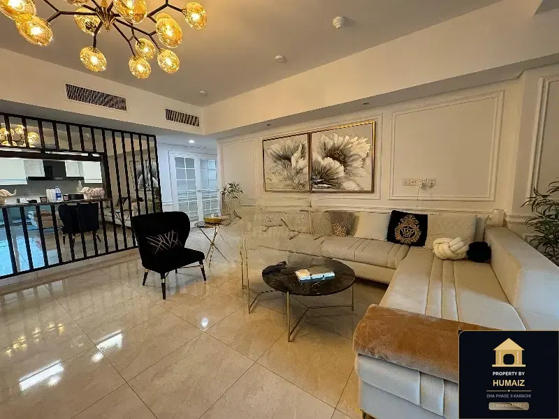 2-Bedroom Luxury Apartment (Sea Facing, 3 Bath, Suite 14) at Pearl Towers For Rent in DHA Phase 8 Karachi — Photograph 11